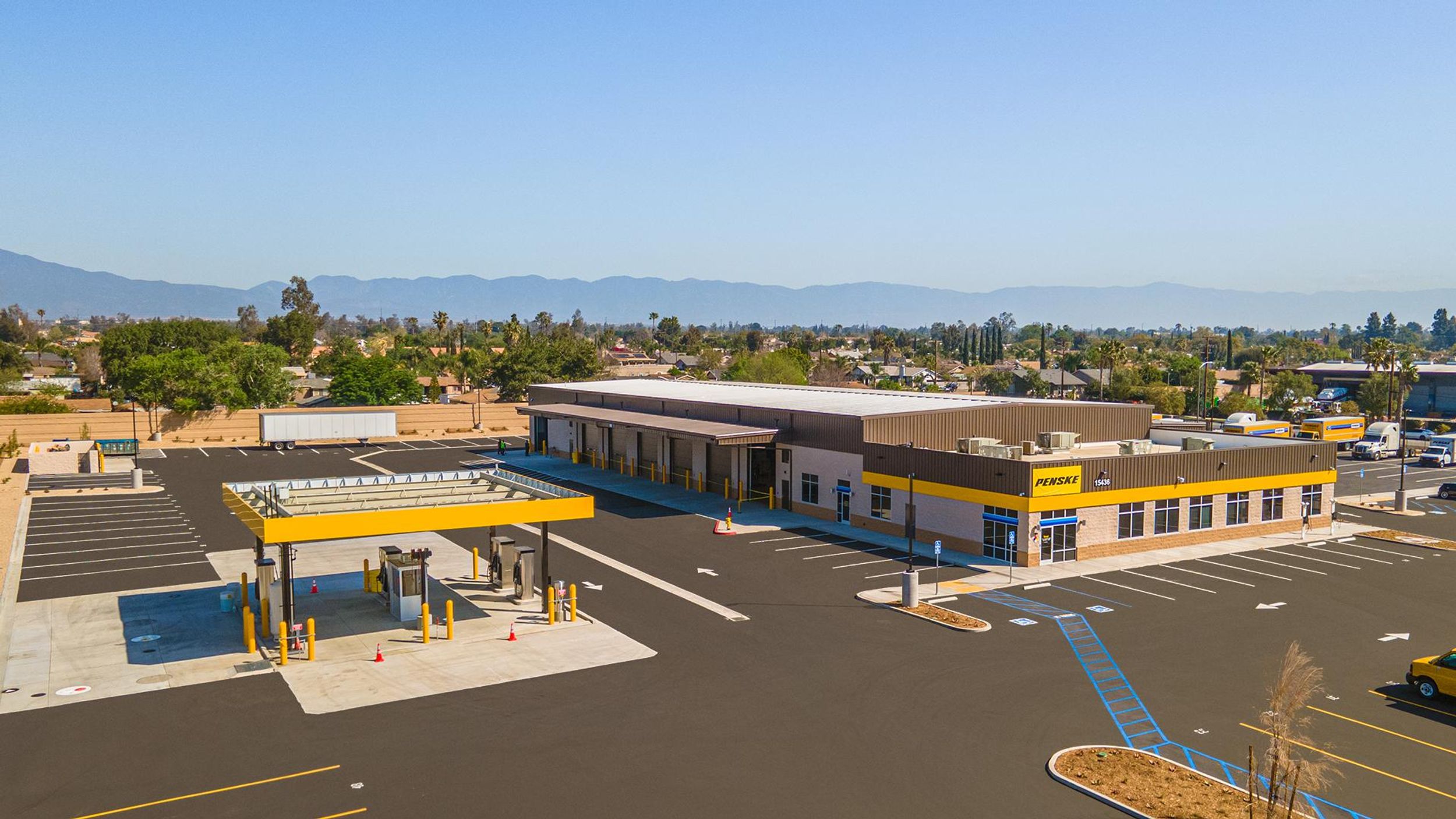 Penske Truck Leasing Opens New, State-of-the-Art Facility in Fontana, California