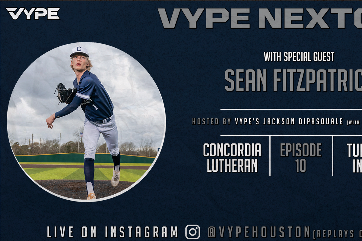 VYPE NEXTGEN Episode 10: Pitcher Sean Fitzpatrick from Concordia Lutheran
