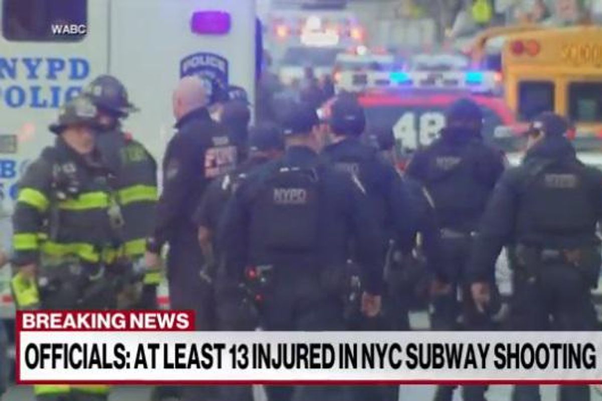 America Probably Needs More Guns To Prevent Whatever Happened In NYC Subway Today
