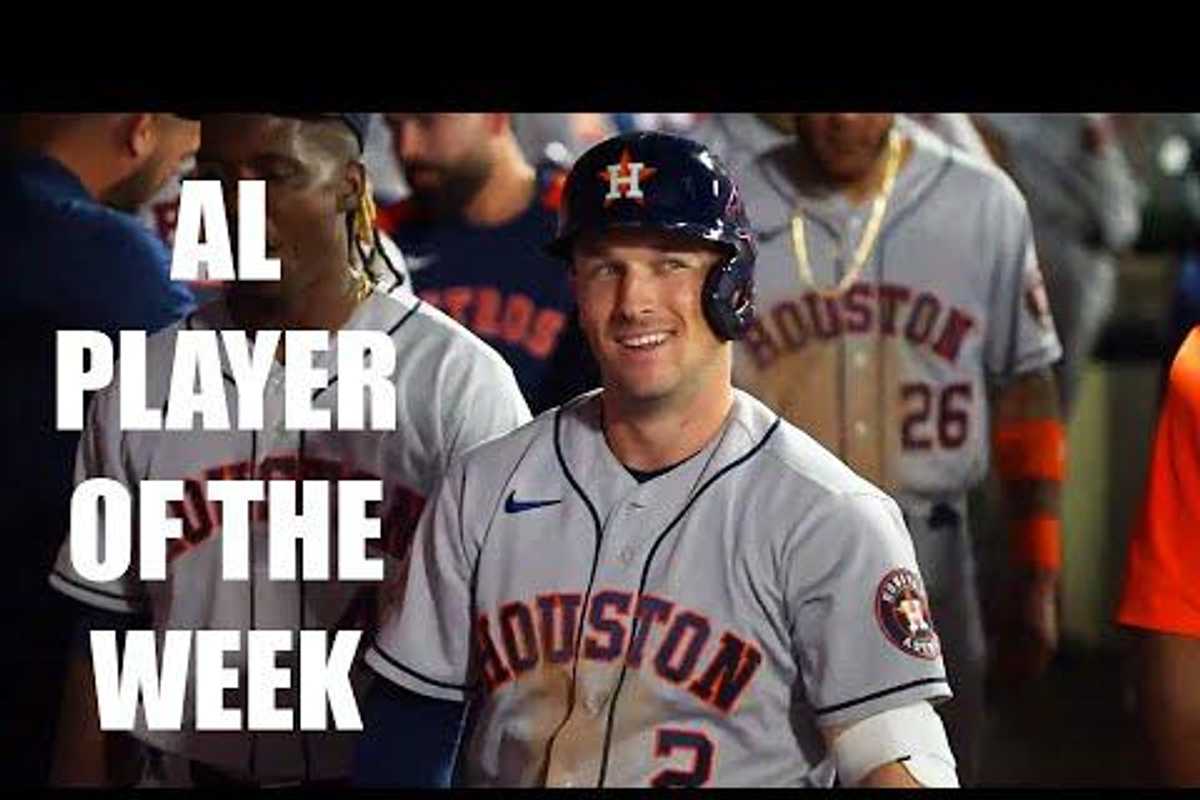 Houston Astros Alex Bregman starts hot, winning 2nd career AL Player of the Week