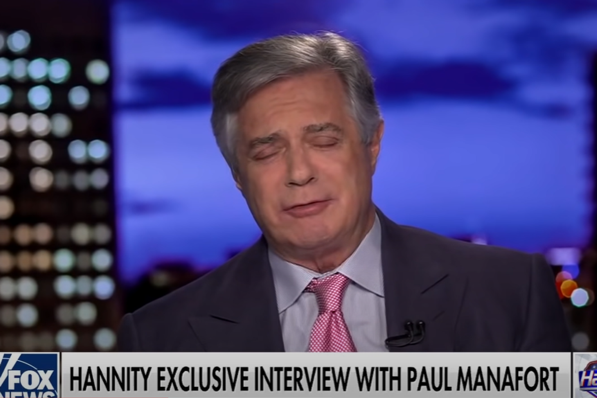 Weren't Y'all Just Asking What Paul Manafort Is Doing These Days?