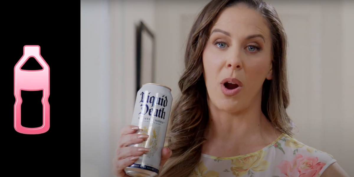 Liquid Death Enlists Cherie DeVille for Its 'Don't Fuck the Campaign PAPER Magazine