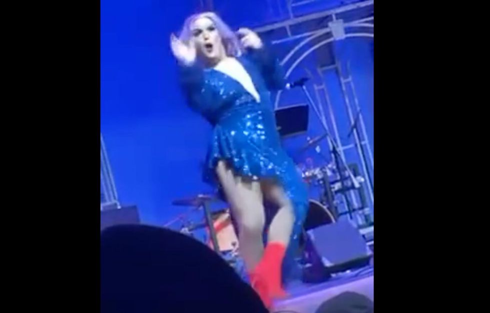 Wisconsin high school closes out its Fine Arts Week with a drag performance by its very own French teacher