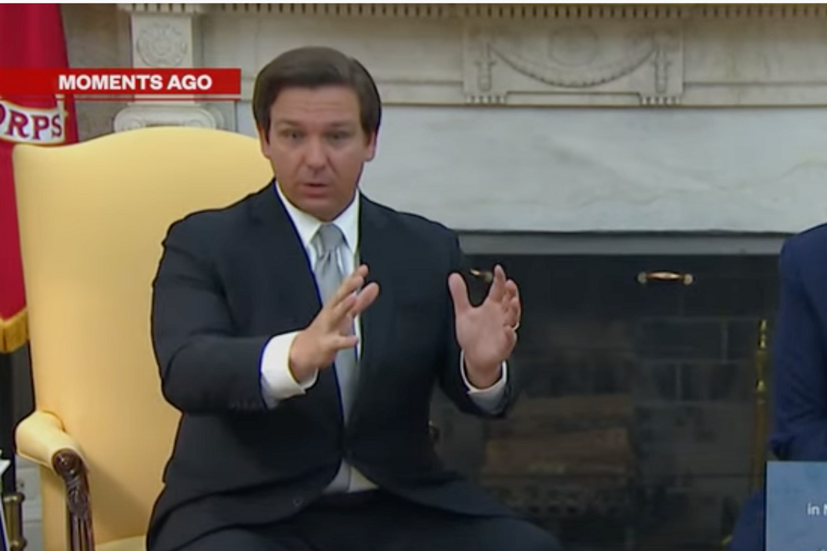 Trump To Ron DeSantis: Just Do Me A Favor Though