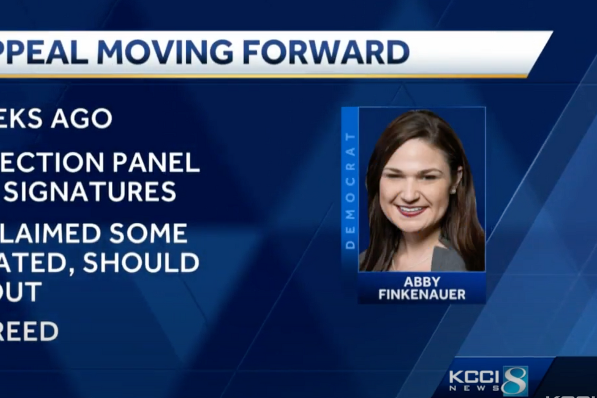 GOP Judge Blocks Democrat From Iowa Senate Ballot For Some Straight-Up BS Reasons