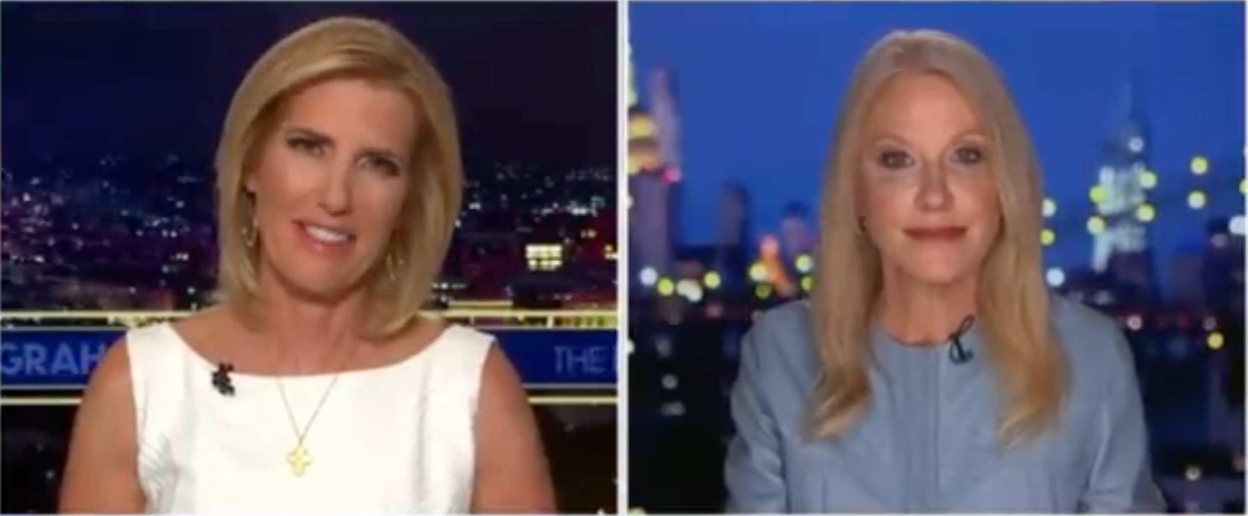 Ingraham Mocks Kellyanne to Her Face for Not Admitting Trump's Dr. Oz Endorsement 'Was a Mistake'—and Things Got Awkward