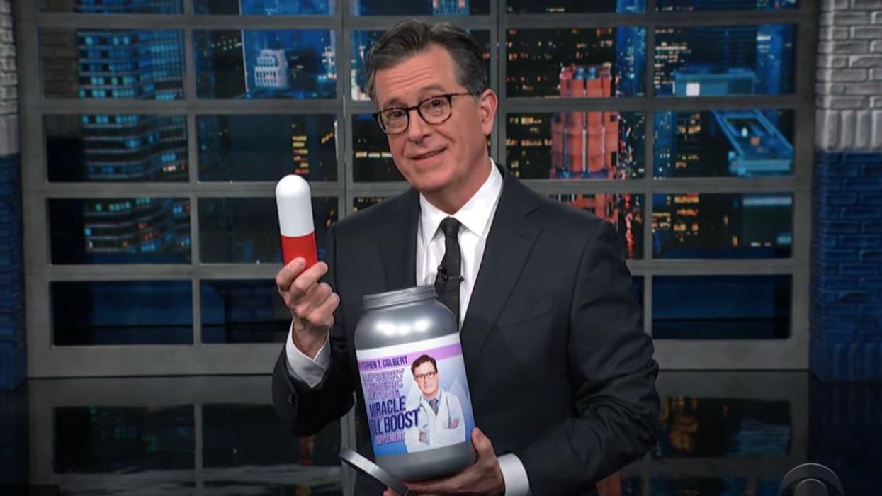 Endorse This: Colbert Hilariously Explains Why Trump Endorsed Dr. Oz (VIDEO)