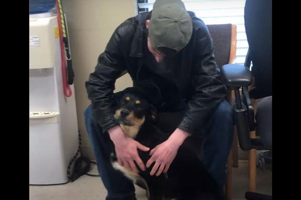 A teen who was homeless gets his beloved dog back and a place to live thanks to strangers  Img