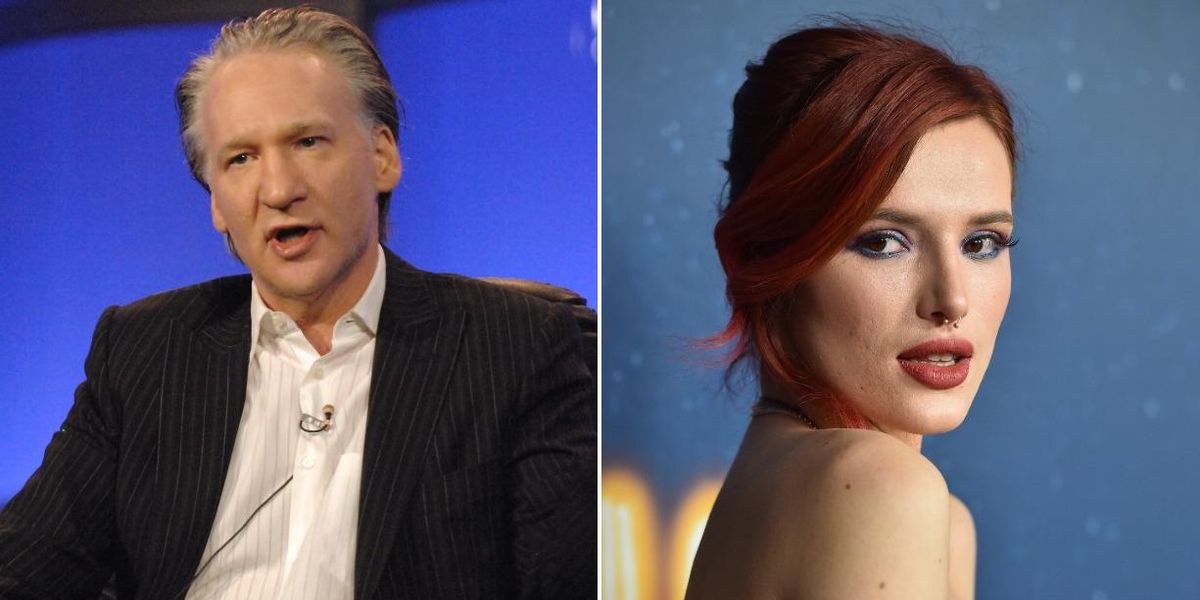Bill Maher Picks on Bella Thorne Over Her Anxiety Struggle