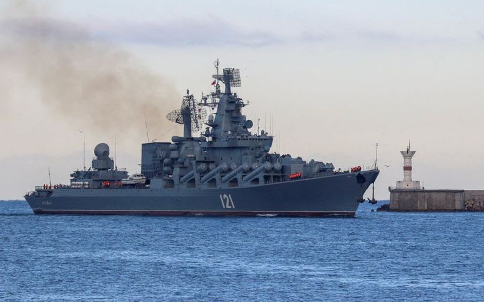 Russia Says Blast Hit Black Sea Flagship, Ukraine Claims Missile Strike
