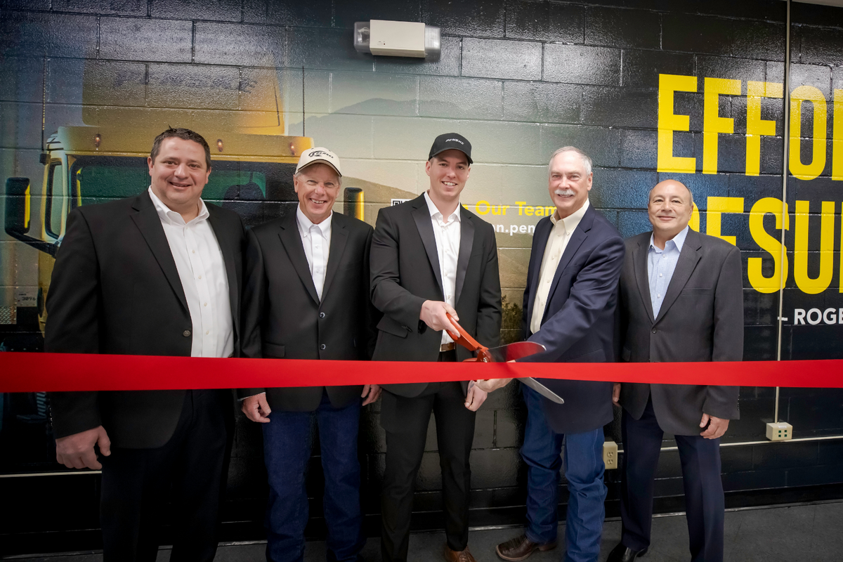 Penske Truck Leasing Dedicates Classroom at WyoTech in Laramie, Wyoming