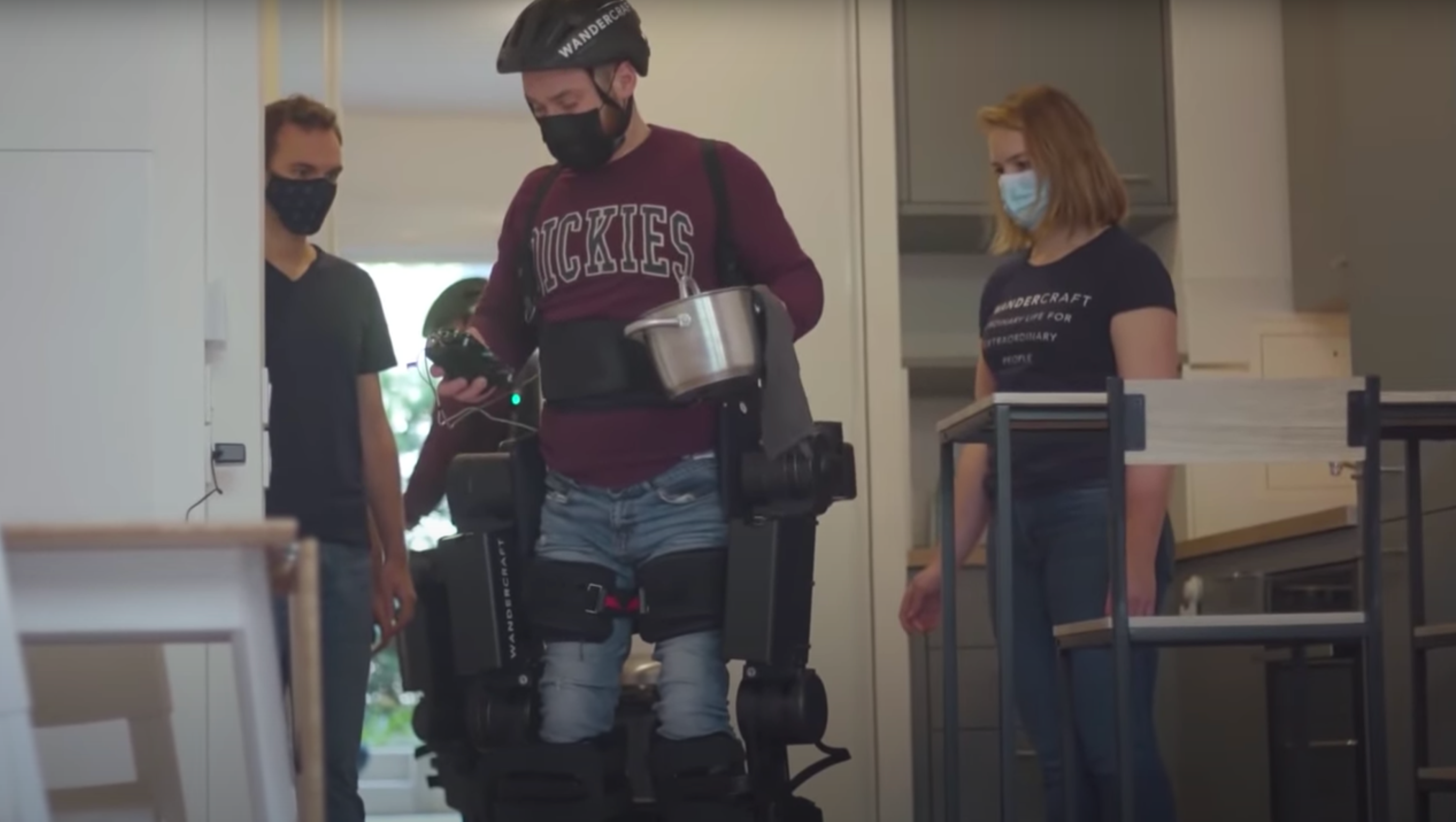 exoskeleton for wheelchair users