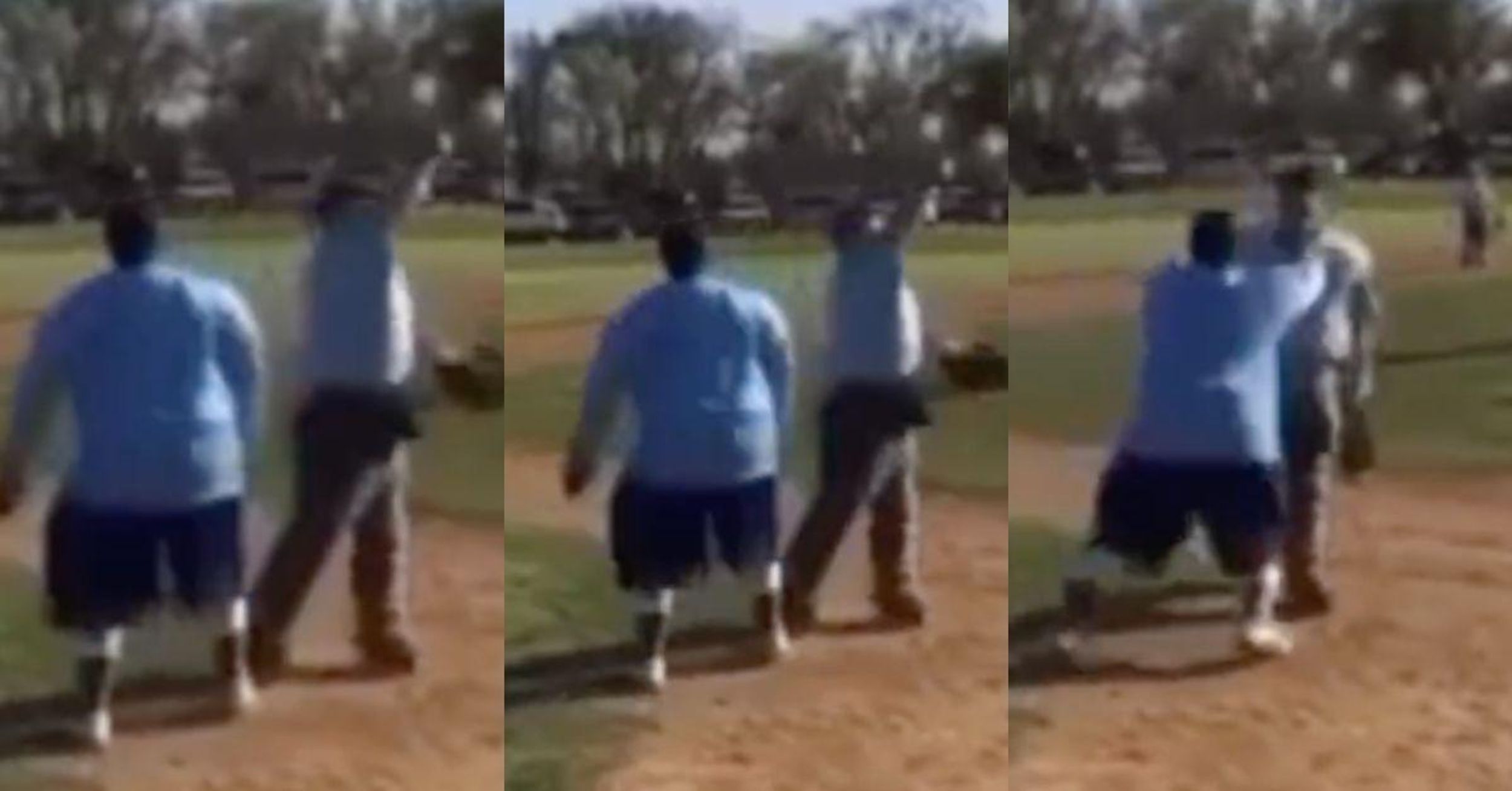 Youth Baseball Umpire Has To Be Taken Away On Stretcher After Coach Shoves Him To Ground Over Call