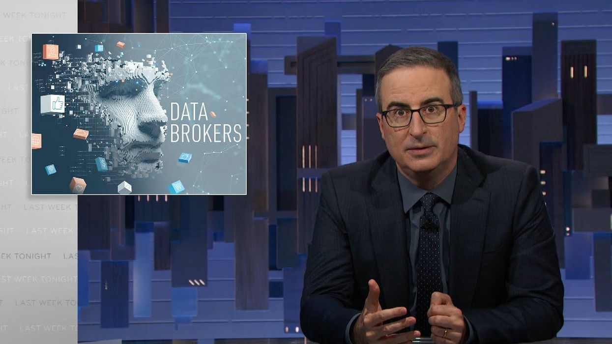 Endorse This: John Oliver Blackmails Congress Over Data Privacy (VIDEO)