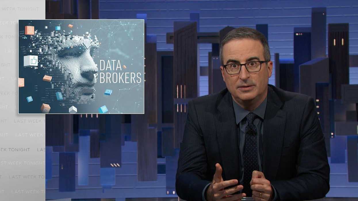 Endorse This: John Oliver Blackmails Congress Over Data Privacy (VIDEO)