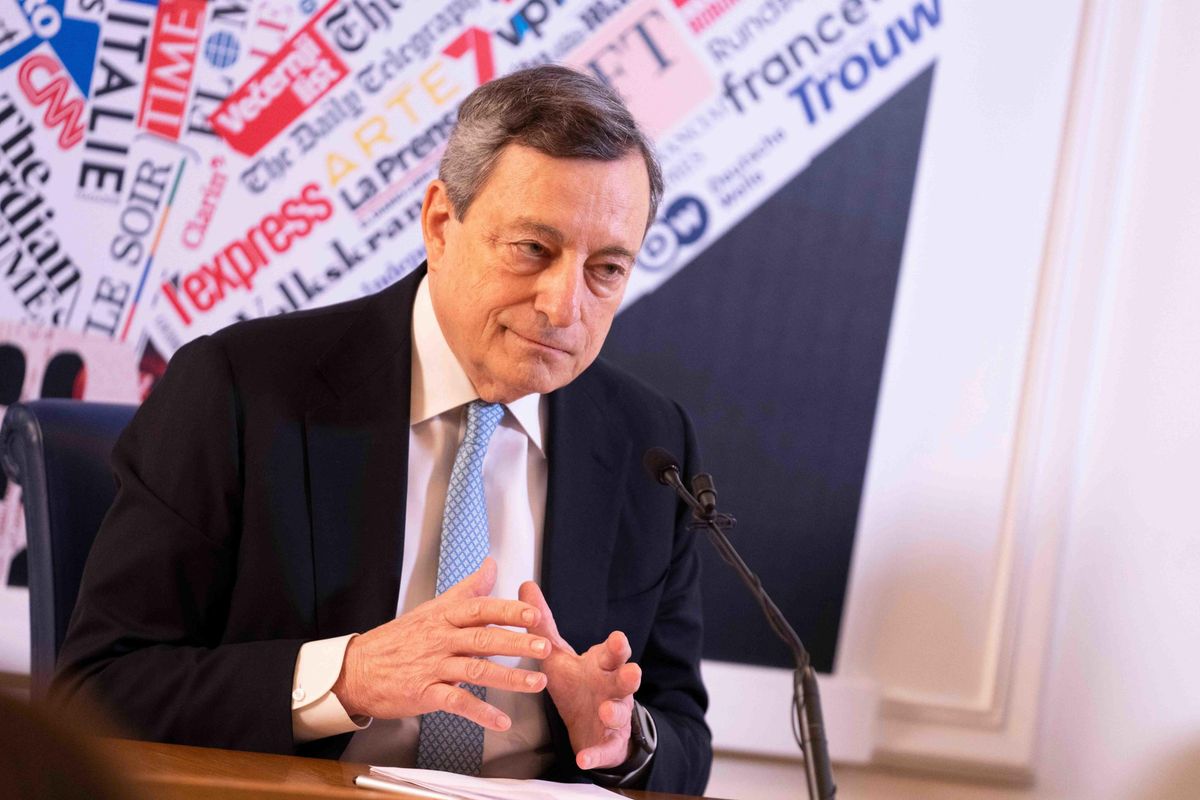 Draghi si confessa per la prima volta. Ma nega i problemi del Paese