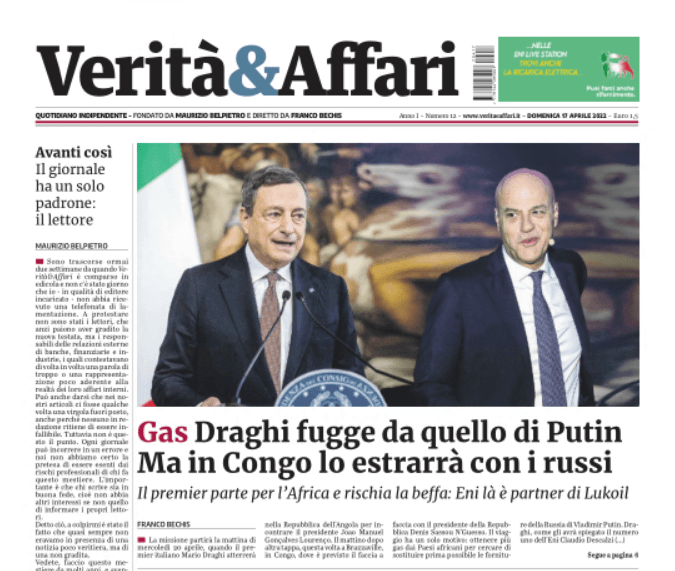 Avanti così, il giornale ha un solo padrone: il lettore