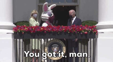 LIVE: Joe Biden Rolling Easter Eggs And Whatnot