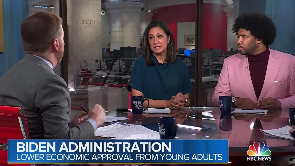 'Republican wave': Panel of journalists sounds alarm for Democrats ahead of 2022 midterm elections | A panel of journalists sounded the alarm Sunday over the Democratic Party's increasingly bleak outlook heading into the 2022 midterm elections. Last week, a new CNBC poll found President Joe Biden's job approval stood at just 38%, while only 35% of Americans approved of the state of the economy. The survey also found significant losses - Vimarsana News