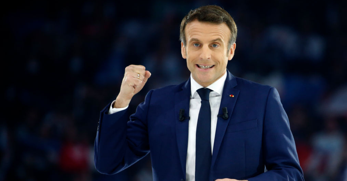 Photo Of Macron Lounging On Couch With His Shirt Open Has The Internet Feeling Suddenly Thirsty