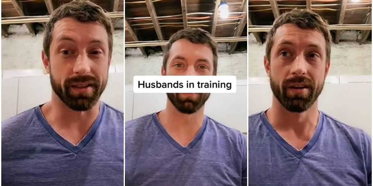 His mother gave him the 'husbands in training' course every parent should give their kids.