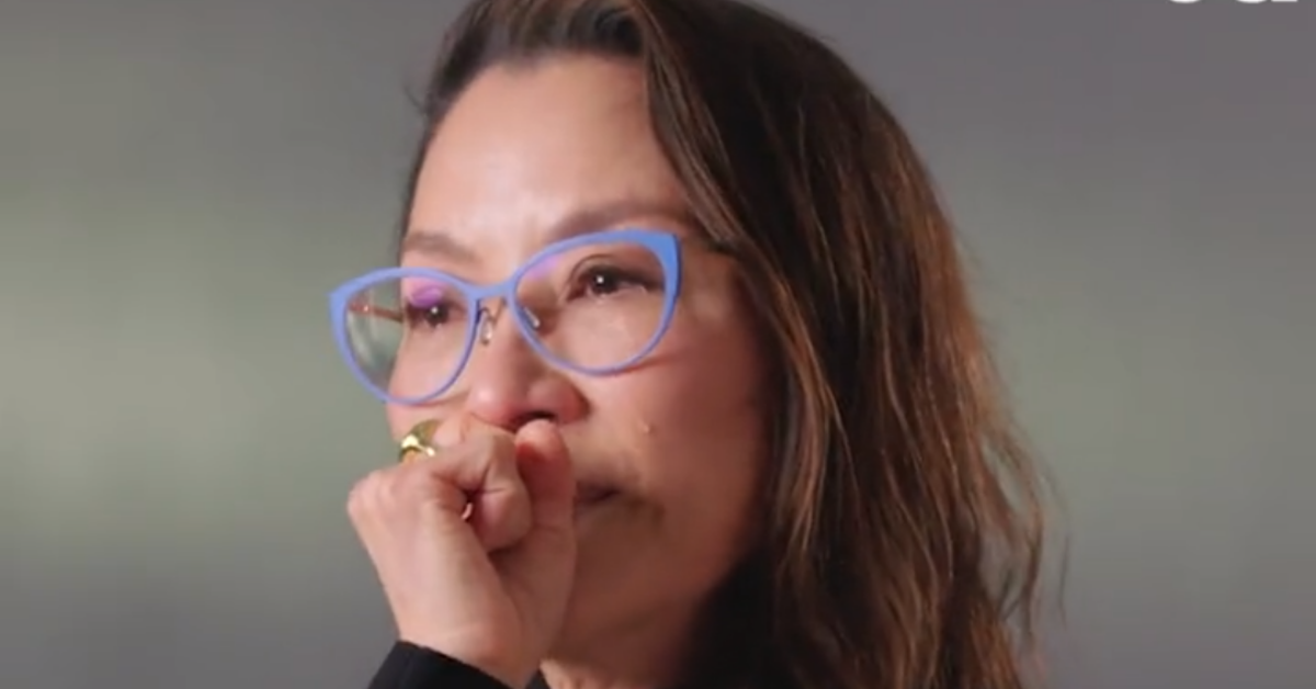 Michelle Yeoh Chokes Up Describing How She Felt Reading The Script For 'Everything Everywhere All At Once'