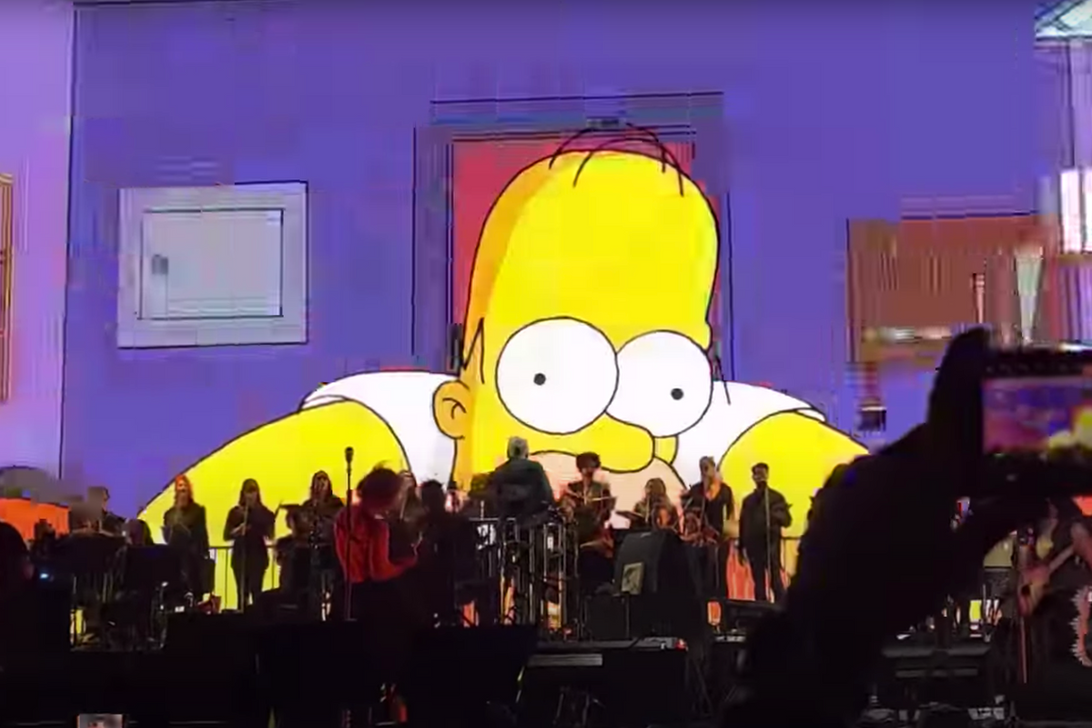 danny elfman simpsons song coachella