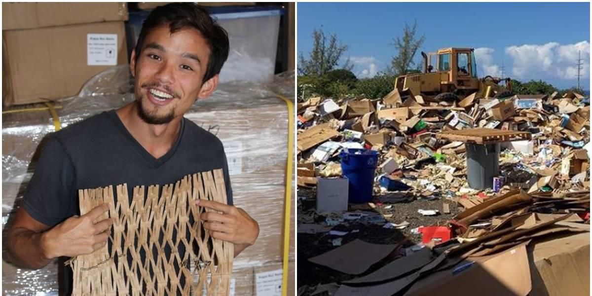 Evan Lam is upcycling cardboard in Hawaii - Vimarsana News