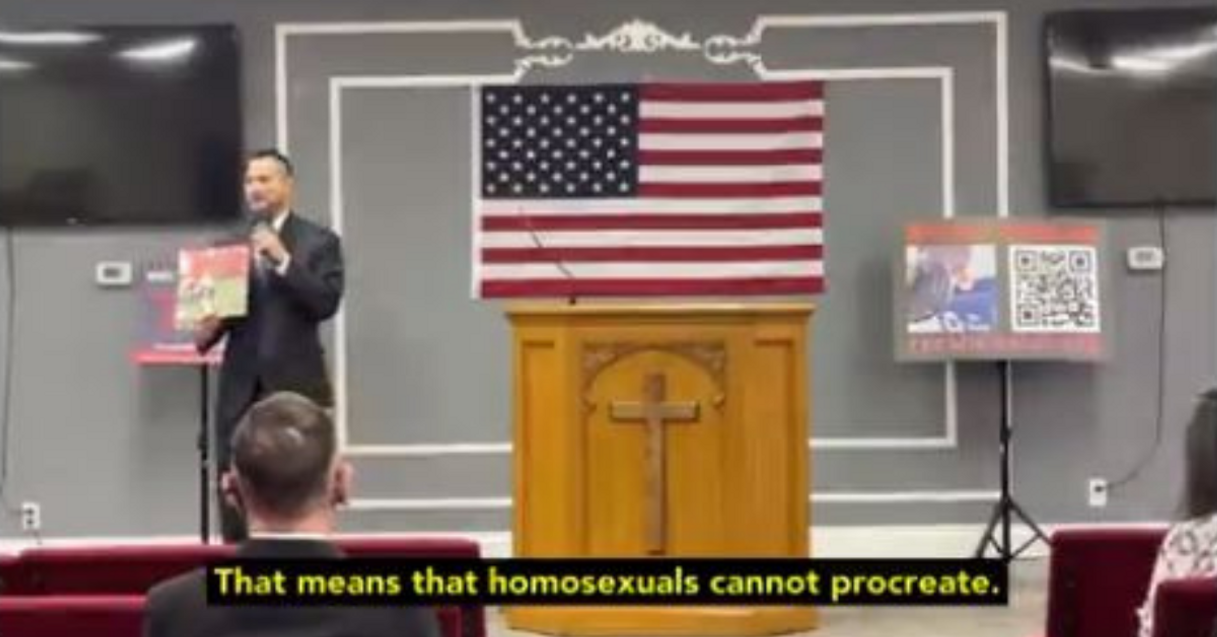 GOP Candidate Claims Gay People Go 'Against Our Constitution' Because They 'Can't Procreate' In Unhinged Speech