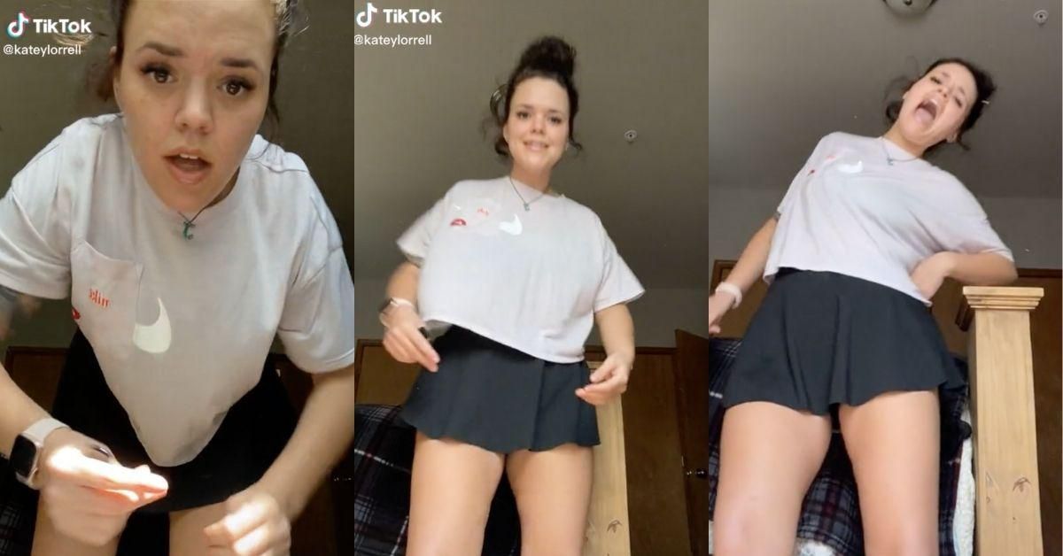 Woman's Little Yelp After Running Into The Corner Of Her Bed Post Is TikTok's Favorite New Sound