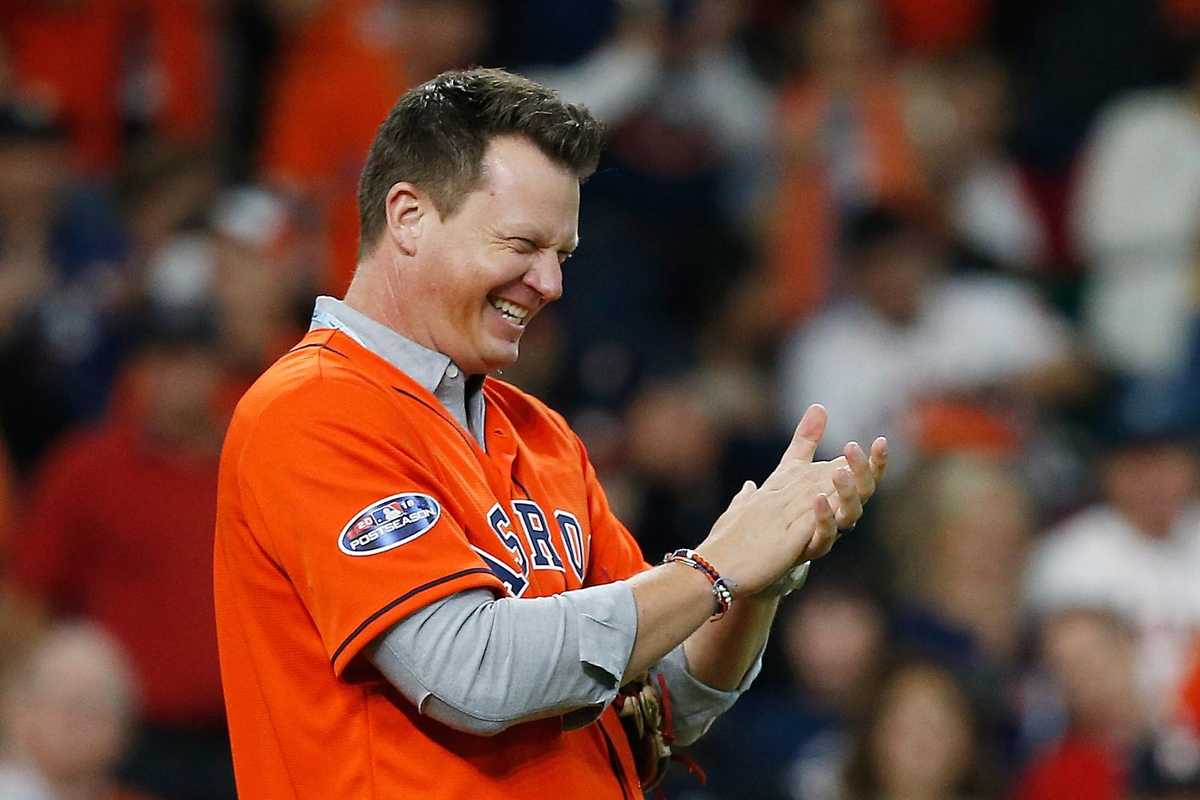 Astros Geoff Blum, Lance Berkman