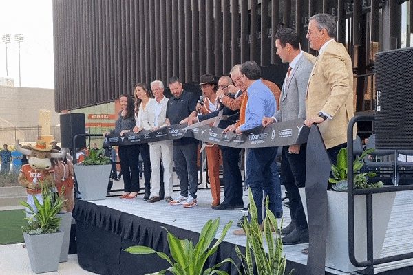 Matthew McConaughey breaks into song at Moody Center ribbon-cutting ceremony