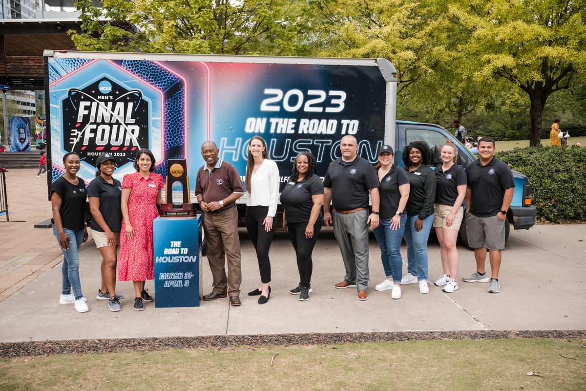 2023 Men’s Final Four Fan Jam Truck revealed