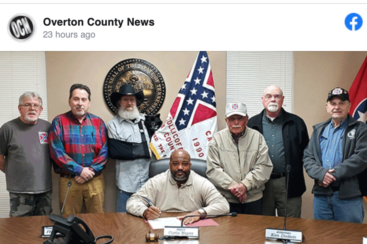 Yeah, That Picture’s Real: Black Tennessee Mayor Proclaims April ‘Confederate History Month’