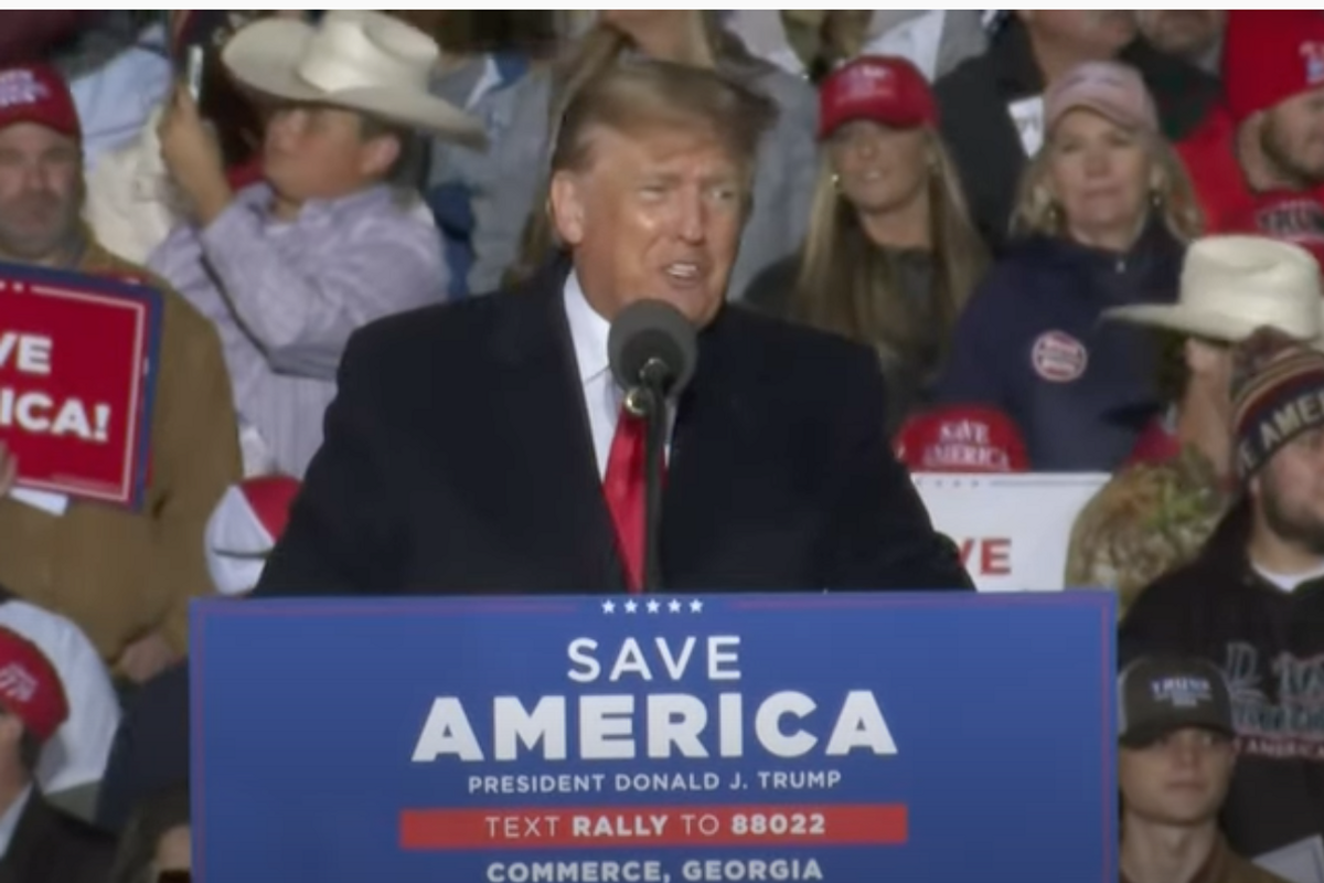Trump Doing All He Can To Help Make Stacey Abrams Georgia's Next Governor