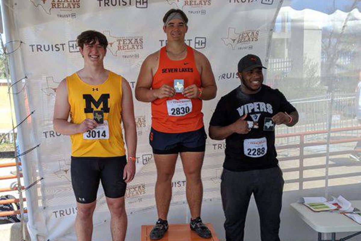 Houston-area Track Stars Shine in Austin at annual Texas Relays; Mayde Creek's Ballard breaks meet record