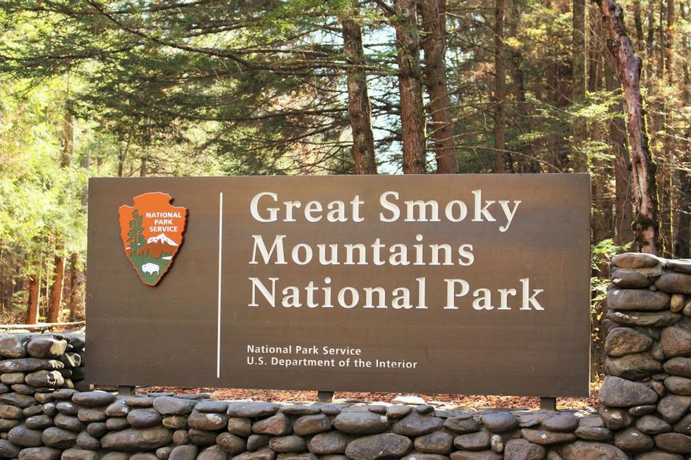 Great-Smoky-Mountains-Nationalpark-Schild