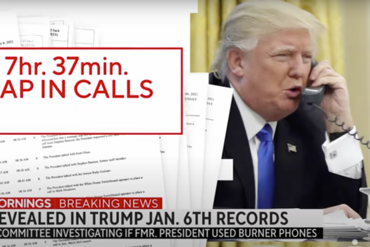 Jan. 6 Committee Minds The Gap In Trump's Coup-Related Phone Logs