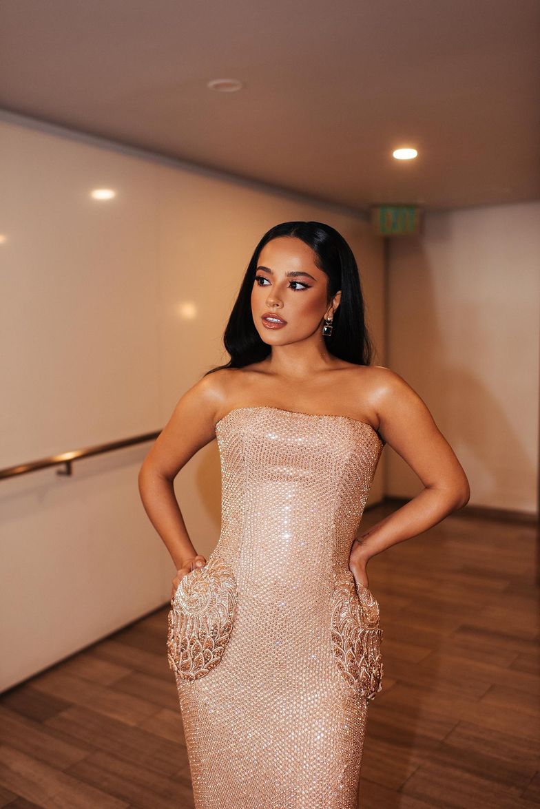 How Becky G Got Ready for Her First Oscars - PAPER Magazine