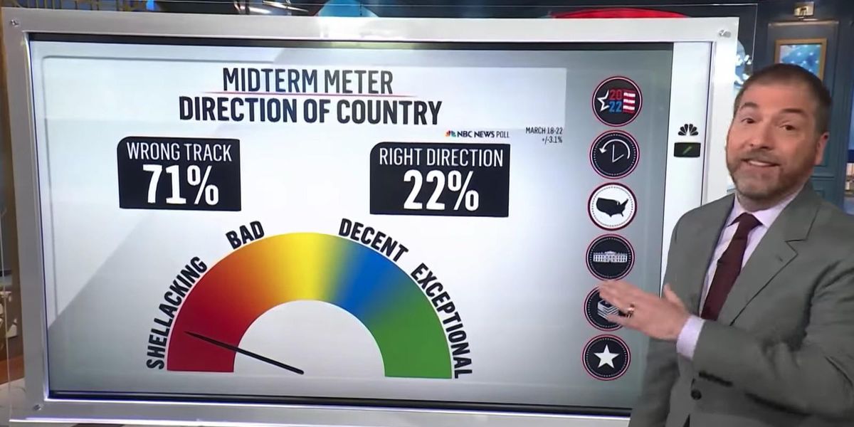 NBC Anchor Sounds Alarm for Dems Over 2022 Midterm Elections, Predicts Major Losses 1 image
