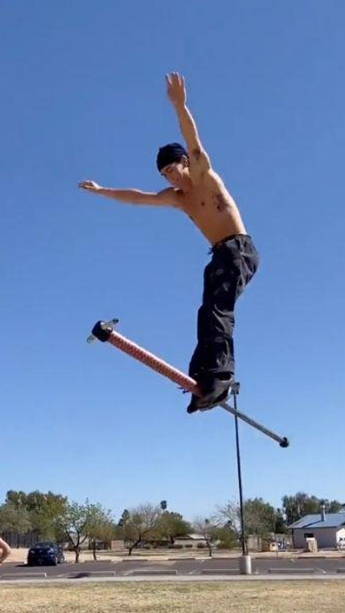 Extremer Pogo Stick