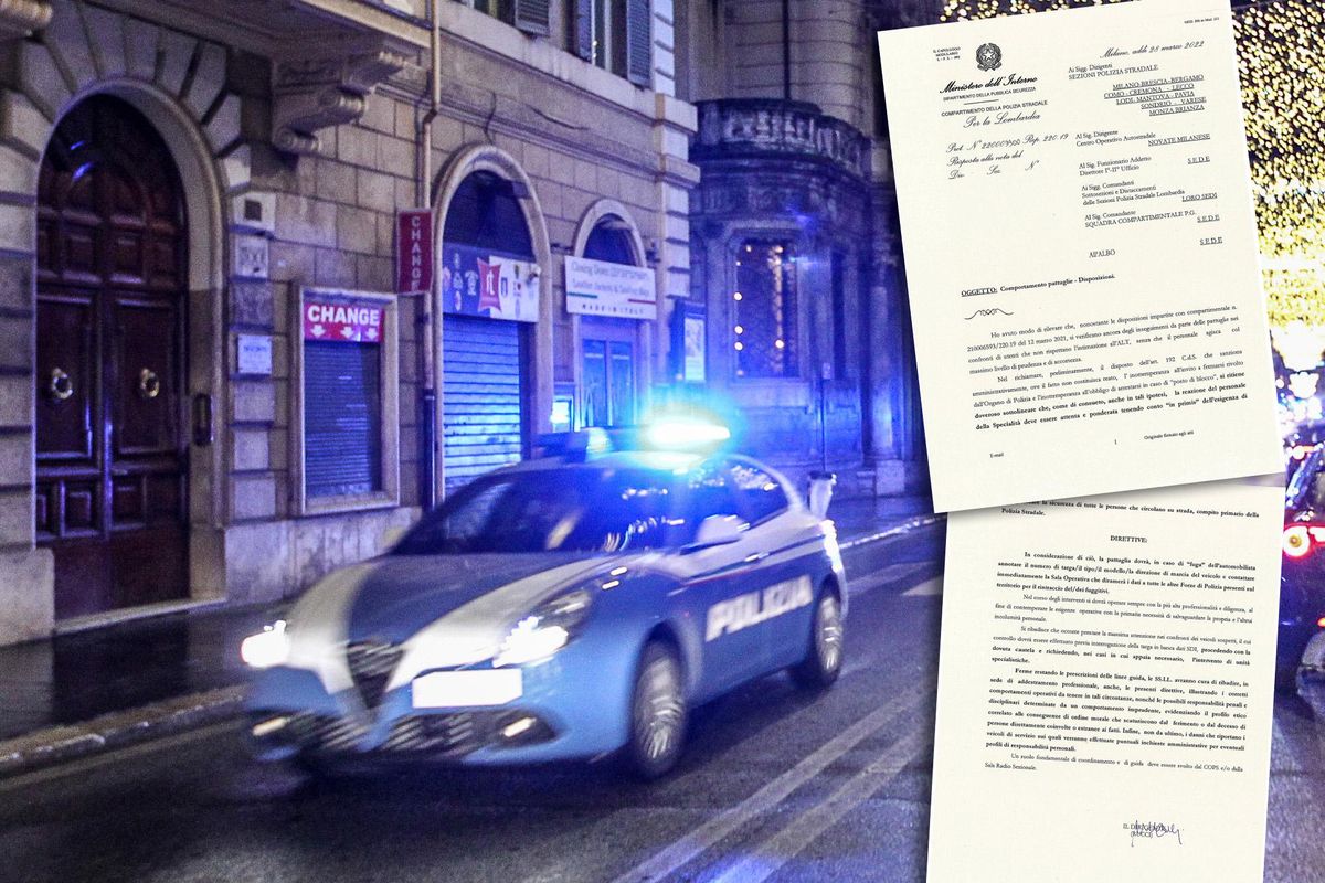 Ai poliziotti vietato inseguire i ladri