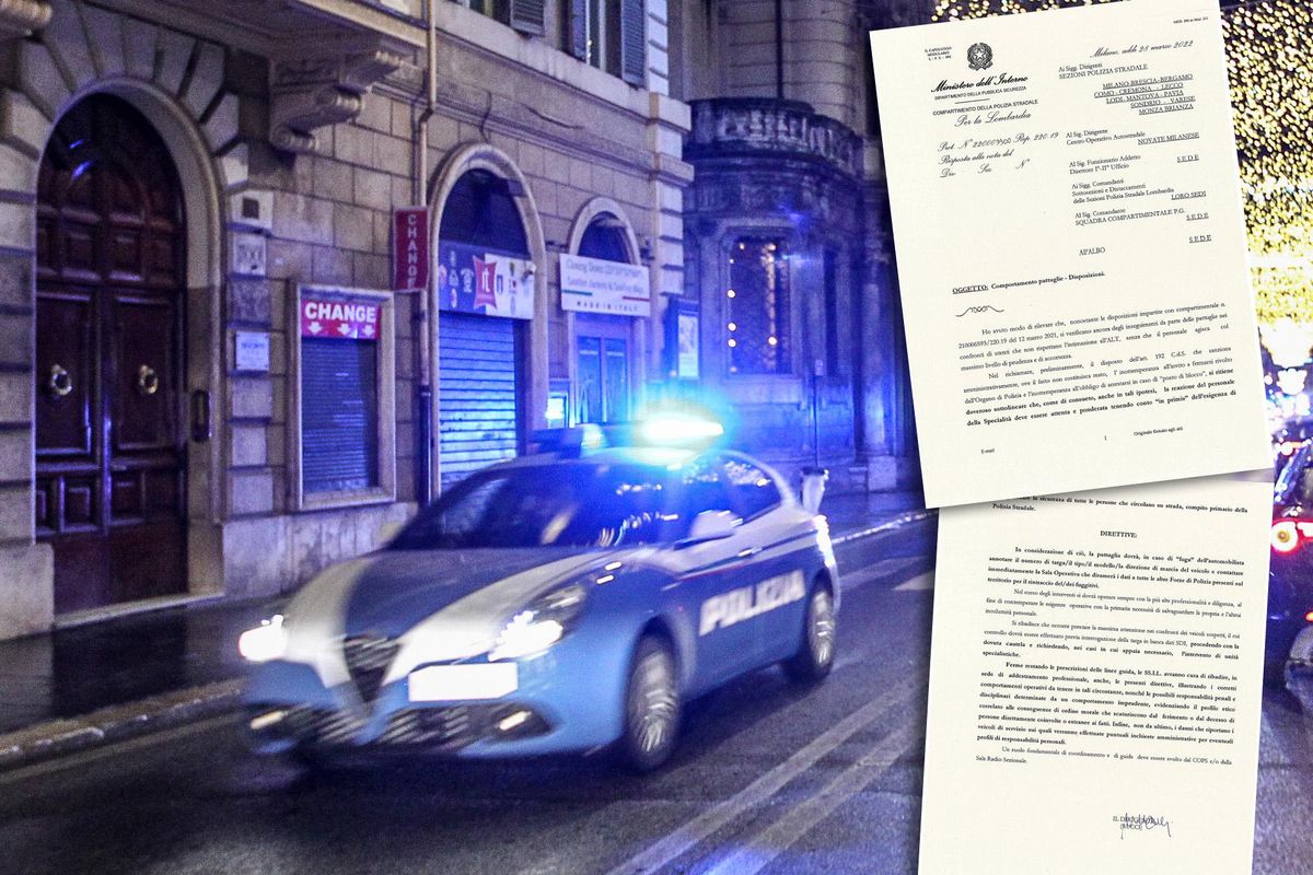 Ai poliziotti vietato inseguire i ladri