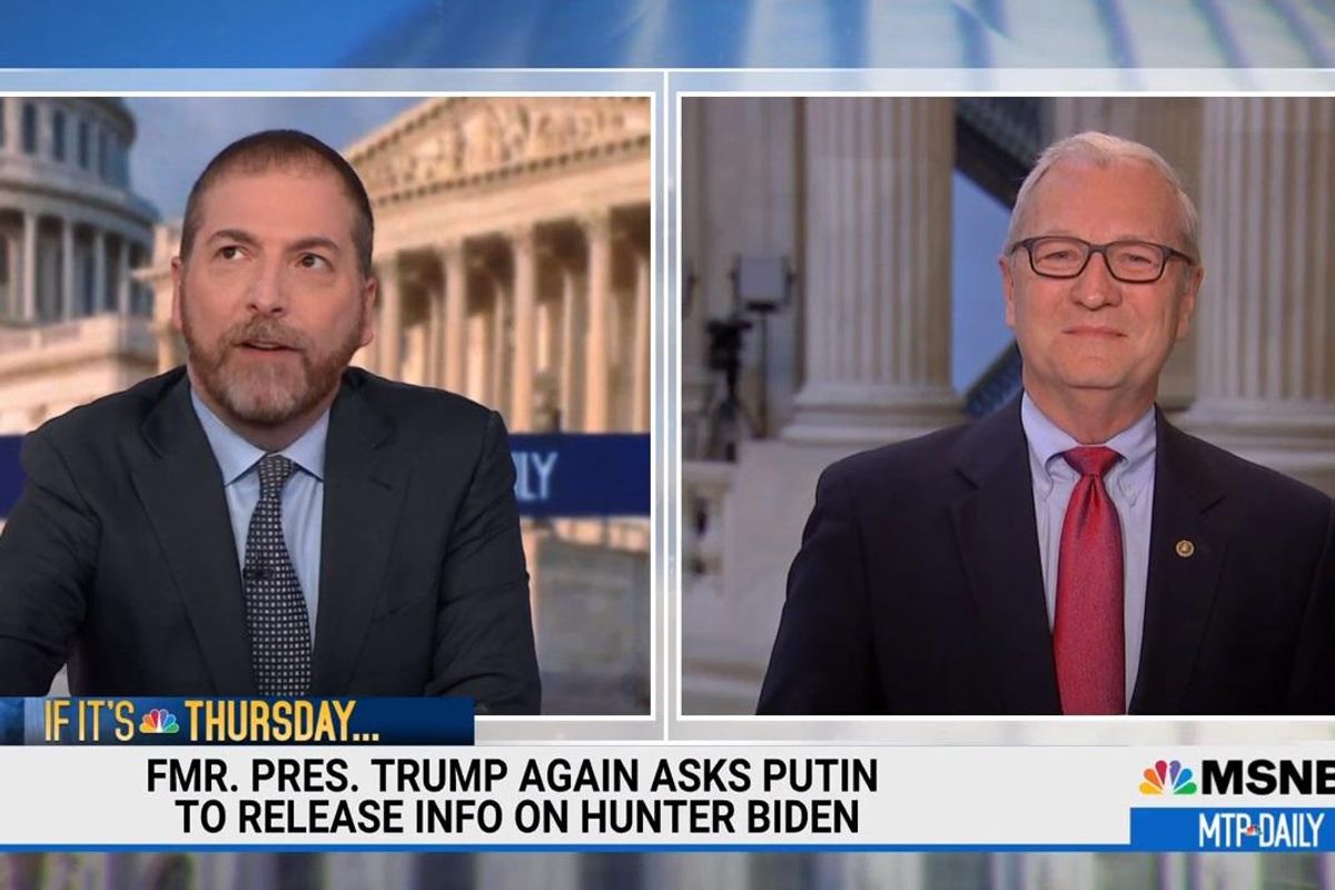 Sen. Kevin Cramer Thinks Trump Asking Putin For Dirt On Bidens Is Magnificent Joke