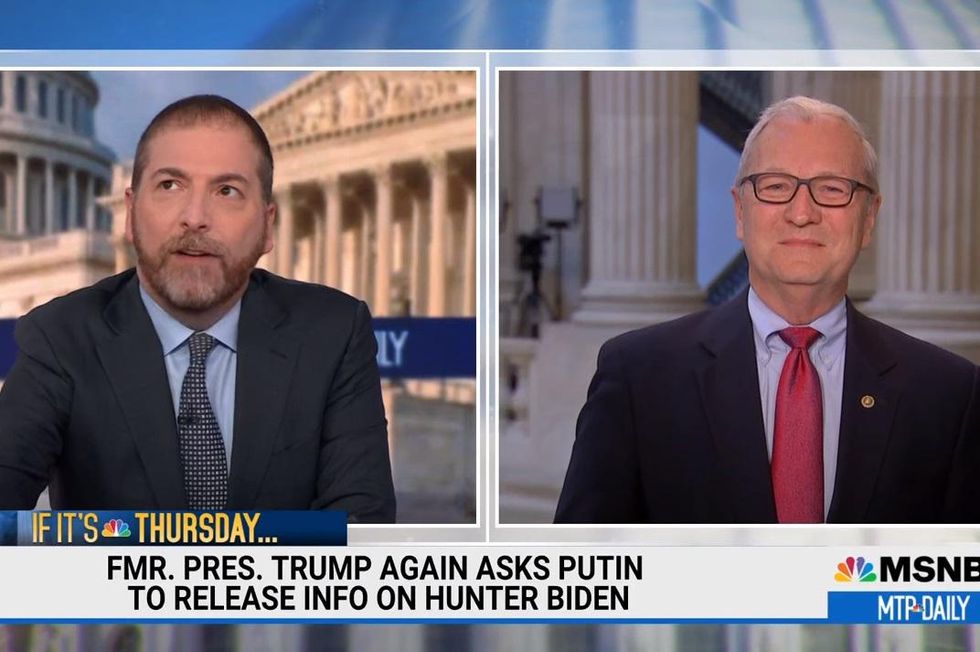 Sen. Kevin Cramer Thinks Trump Asking Putin For Dirt On Bidens Is Magnificent Joke