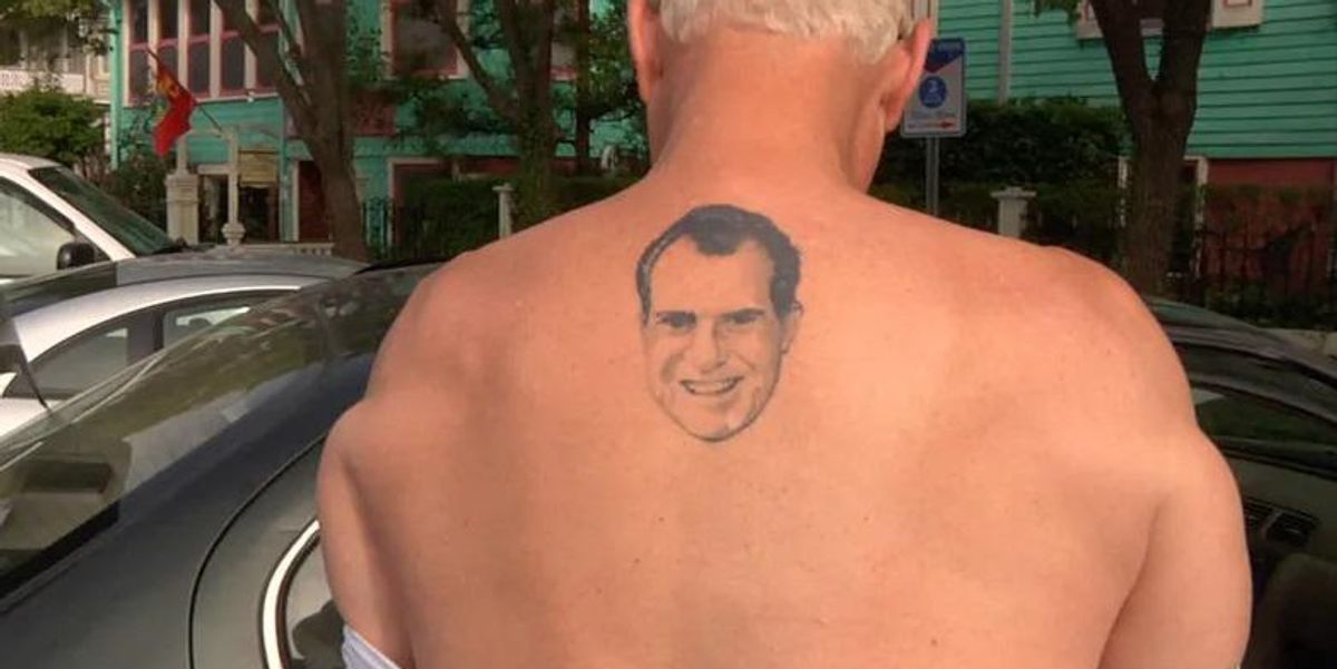 Let Roger Stone Show You His Nixon Tattoo And Tell Ya ALL ABOUT DC