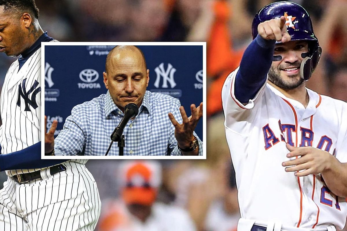 Astros Jose Altuve, Yankees Chapman Cashman