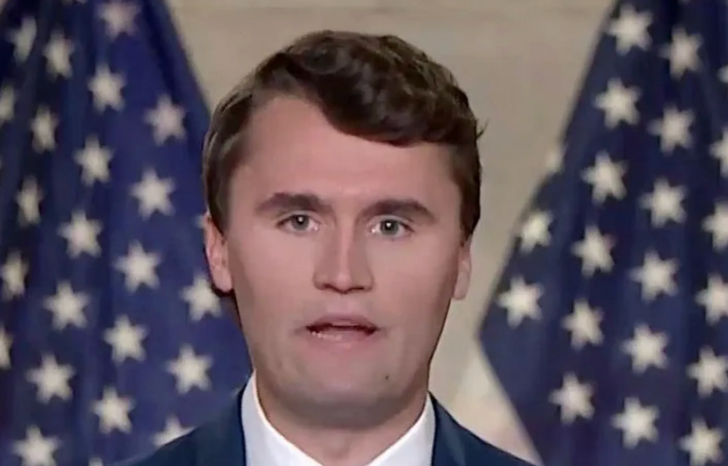 Charlie Kirk Spews Transphobic Screed Urging Men to Physically Bar Trans Athletes From Competing in Sporting Events