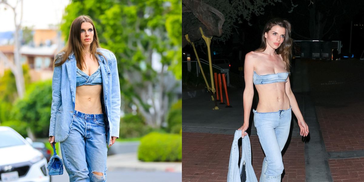 Fashion, Shopping & Style  Julia Fox Turned Her Low Rise Jeans