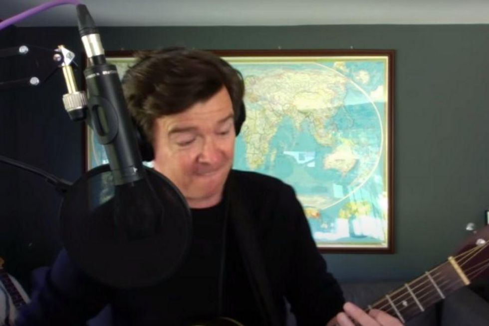 Rick Astley covered Foo Fighters' 'Everlong' and it's shockingly great
